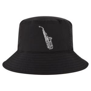 Tenor Saxophone Jazz Music Saxophonist Funny Gift Cool Comfort Performance Bucket Hat