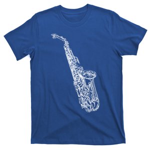 Tenor Saxophone Jazz Music Saxophonist Funny Gift T-Shirt