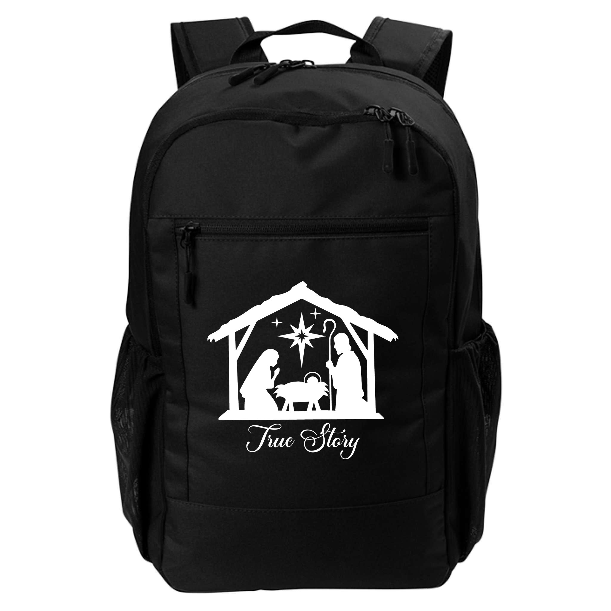 True Story Jesus Christmas Backpack