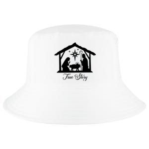 True Story Jesus Christmas Cool Comfort Performance Bucket Hat