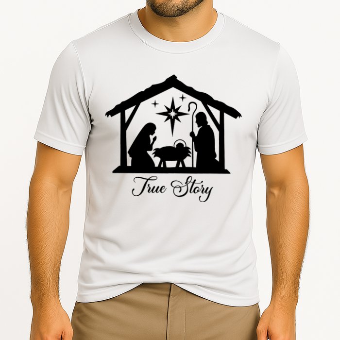 True Story Jesus Christmas Performance Shirt