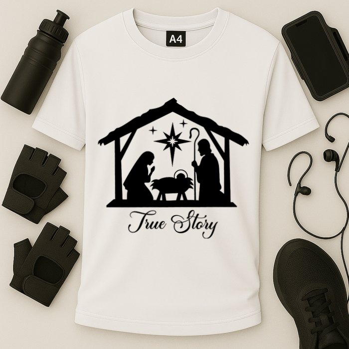True Story Jesus Christmas Performance Shirt