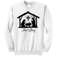 True Story Jesus Christmas Sweatshirt