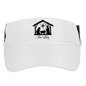 True Story Jesus Christmas Adult Drive Performance Visor