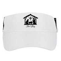 True Story Jesus Christmas Adult Drive Performance Visor