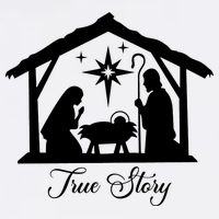 True Story Jesus Christmas Flatbill Hat
