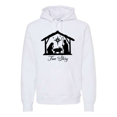 True Story Jesus Christmas Premium Hoodie