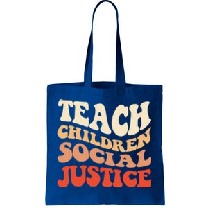 Teach Social Justice Cute Gift Tote Bag