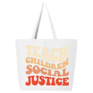 Teach Social Justice Cute Gift 25L Jumbo Tote