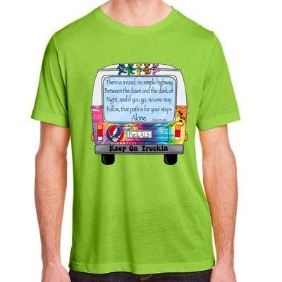 Truckin Shirts Keep On Truckin Adult ChromaSoft Performance T-Shirt