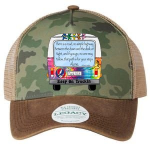 Truckin Shirts Keep On Truckin Legacy Tie Dye Trucker Hat