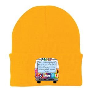 Truckin Shirts Keep On Truckin Knit Cap Winter Beanie