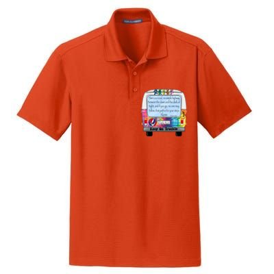 Truckin Shirts Keep On Truckin Dry Zone Grid Polo