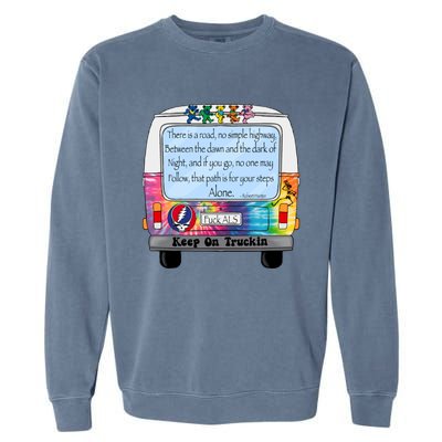 Truckin Shirts Keep On Truckin Garment-Dyed Sweatshirt