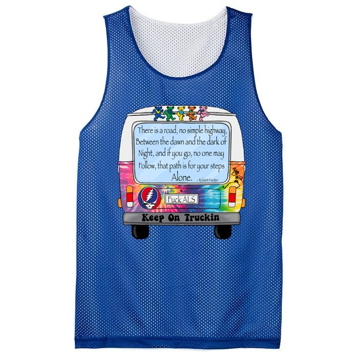 Truckin Shirts Keep On Truckin Mesh Reversible Basketball Jersey Tank