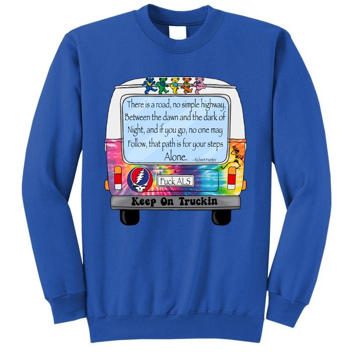 Truckin Shirts Keep On Truckin Tall Sweatshirt