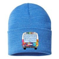 Truckin Shirts Keep On Truckin Sustainable Knit Beanie