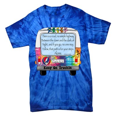 Truckin Shirts Keep On Truckin Tie-Dye T-Shirt