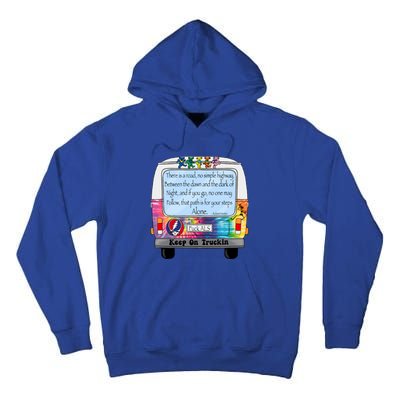 Truckin Shirts Keep On Truckin Tall Hoodie