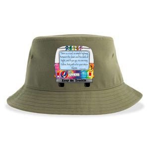 Truckin Shirts Keep On Truckin Sustainable Bucket Hat