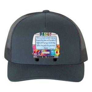 Truckin Shirts Keep On Truckin Yupoong Adult 5-Panel Trucker Hat