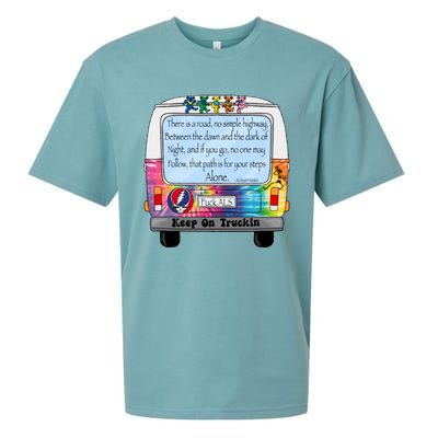 Truckin Shirts Keep On Truckin Sueded Cloud Jersey T-Shirt