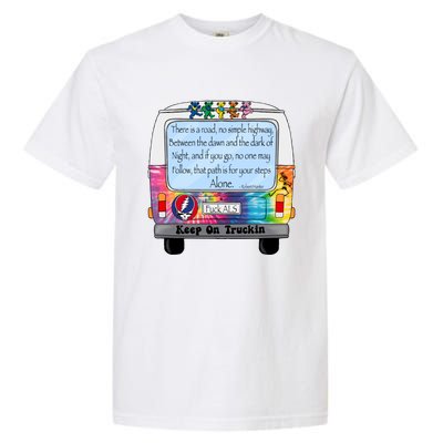 Truckin Shirts Keep On Truckin Garment-Dyed Heavyweight T-Shirt