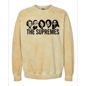 The Supremes Ketanji Brown Jackson Colorblast Crewneck Sweatshirt