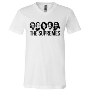 The Supremes Ketanji Brown Jackson V-Neck T-Shirt