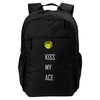 Tennis Shirts, Kiss My Ace Funny Cute Sports Gift Backpack