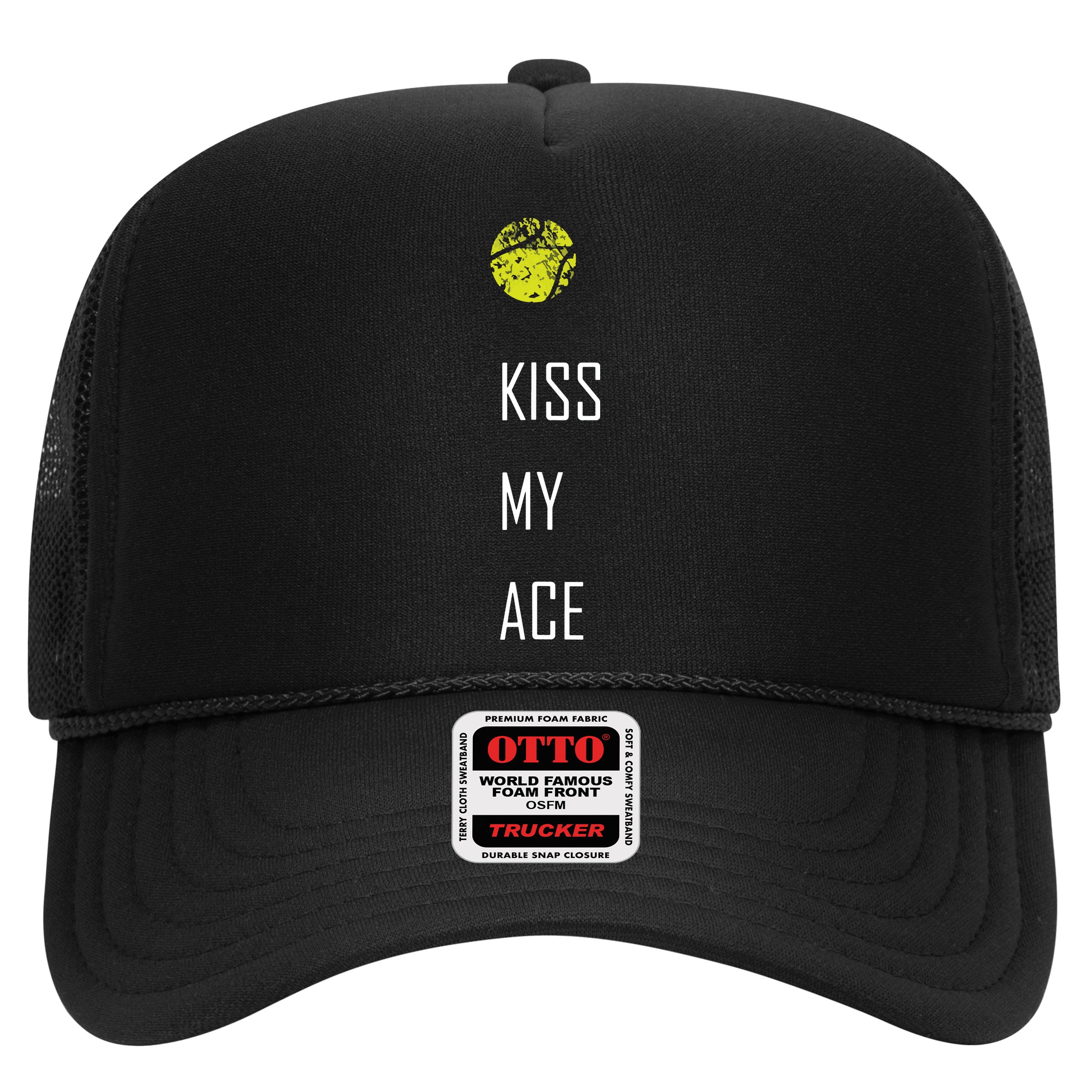 Tennis Shirts, Kiss My Ace Funny Cute Sports Gift Hat