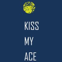 Tennis Shirts, Kiss My Ace Funny Cute Sports Gift Womens T-Shirt