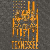 Tennessee State Kids Tennessee Orange Game Day TN Cotton Canvas Backpack
