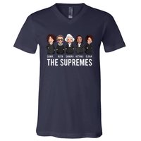 THE SUPREMES Ketanji Brown Jackson RBG Sotomayor Cute V-Neck T-Shirt