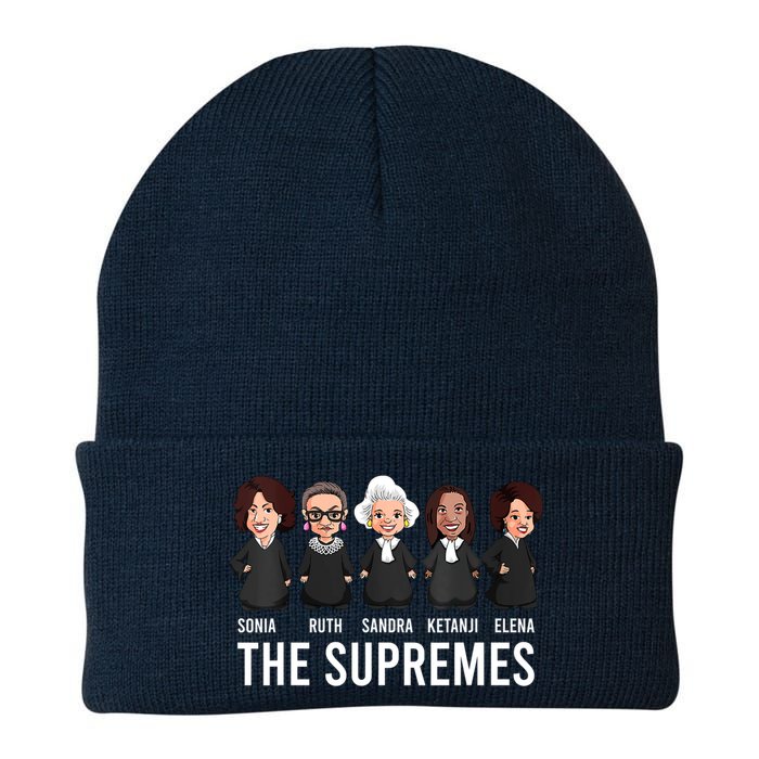 THE SUPREMES Ketanji Brown Jackson RBG Sotomayor Cute Knit Cap Winter Beanie