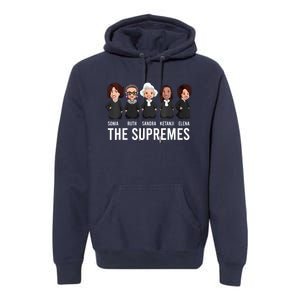 THE SUPREMES Ketanji Brown Jackson RBG Sotomayor Cute Premium Hoodie