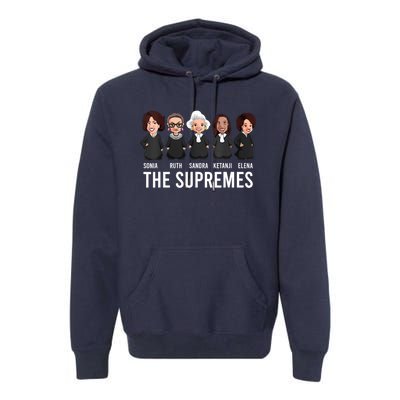 THE SUPREMES Ketanji Brown Jackson RBG Sotomayor Cute Premium Hoodie