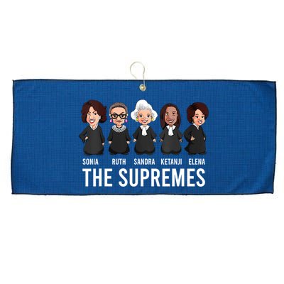 THE SUPREMES Ketanji Brown Jackson RBG Sotomayor Cute Large Microfiber Waffle Golf Towel