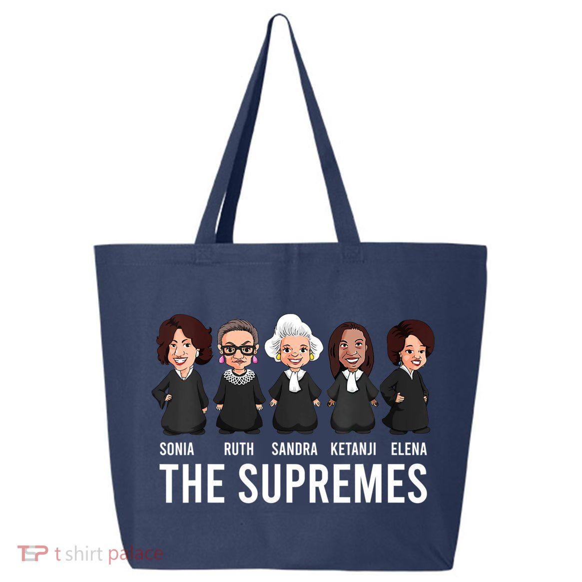 THE SUPREMES Ketanji Brown Jackson RBG Sotomayor Cute 25L Jumbo Tote