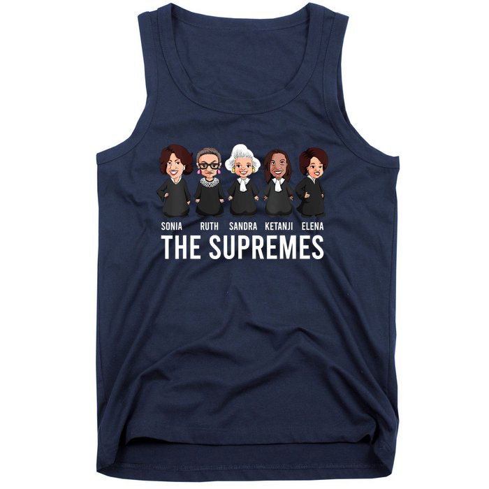 THE SUPREMES Ketanji Brown Jackson RBG Sotomayor Cute Tank Top