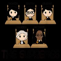 THE SUPREMES Ketanji Brown Jackson RBG Sotomayor Cute Womens Tank Top