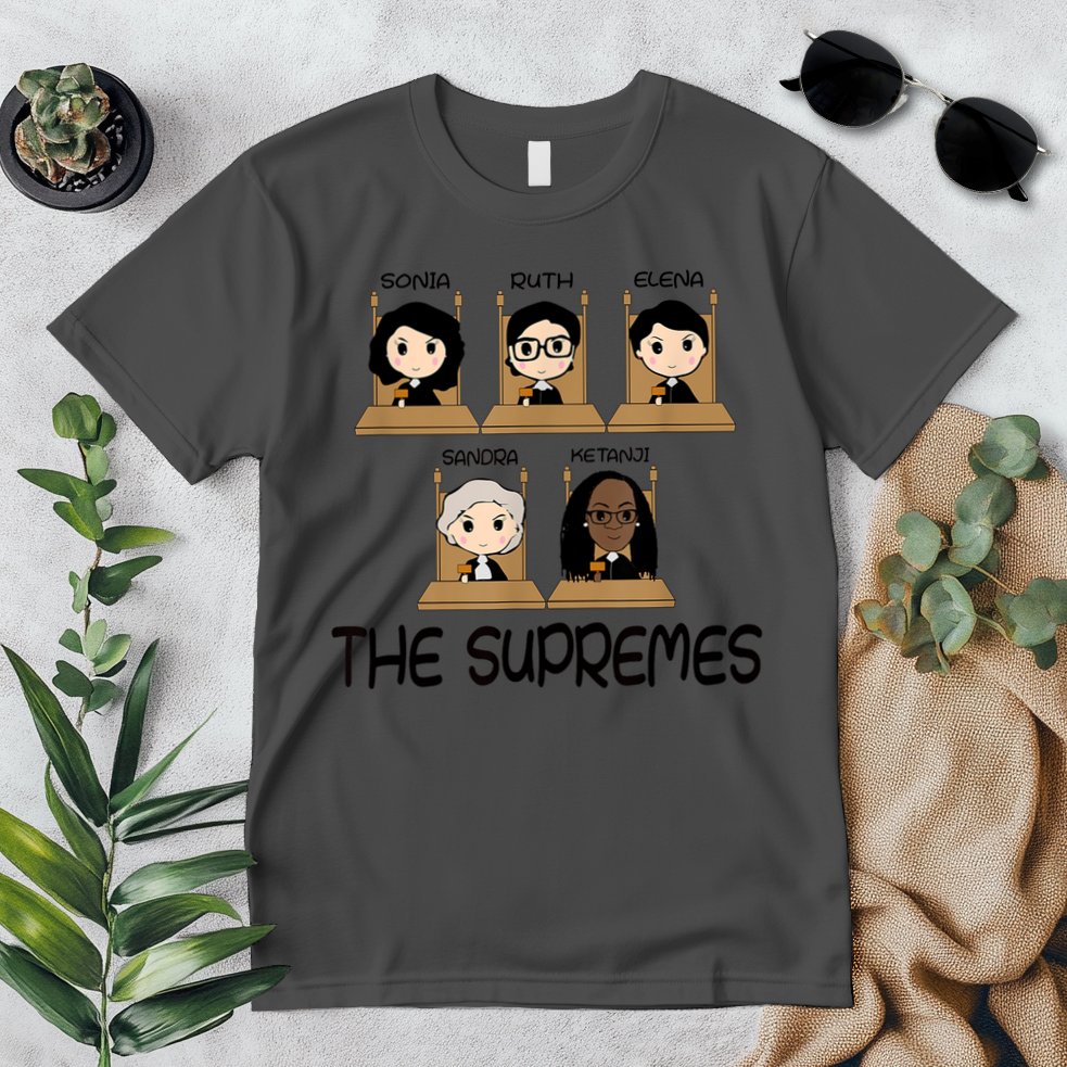 THE SUPREMES Ketanji Brown Jackson RBG Sotomayor Cute Premium T-Shirt
