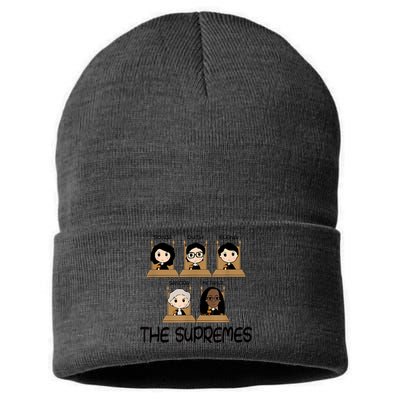 THE SUPREMES Ketanji Brown Jackson RBG Sotomayor Cute Sustainable Knit Beanie