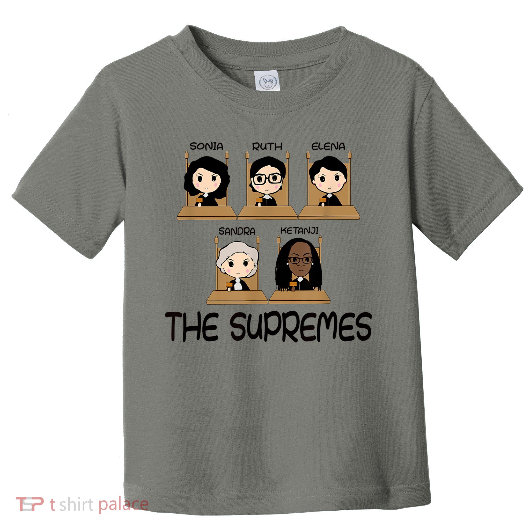 THE SUPREMES Ketanji Brown Jackson RBG Sotomayor Cute Toddler T-Shirt