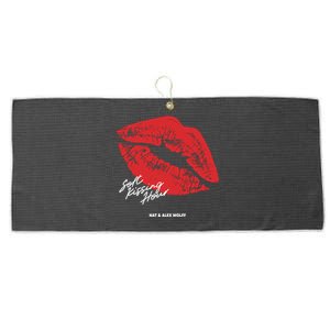 Thisisphangs Soft Kissing Hour Nat & Alex Wolff Large Microfiber Waffle Golf Towel