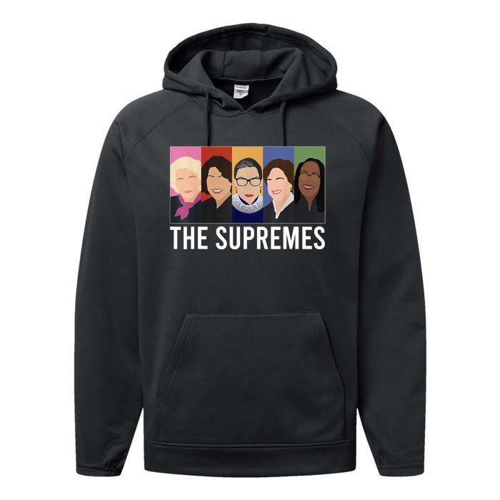 THE SUPREMES Ketanji Brown Jackson RBG Sotomayor Cute Performance Fleece Hoodie