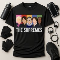 THE SUPREMES Ketanji Brown Jackson RBG Sotomayor Cute Cooling Performance Crew T-Shirt