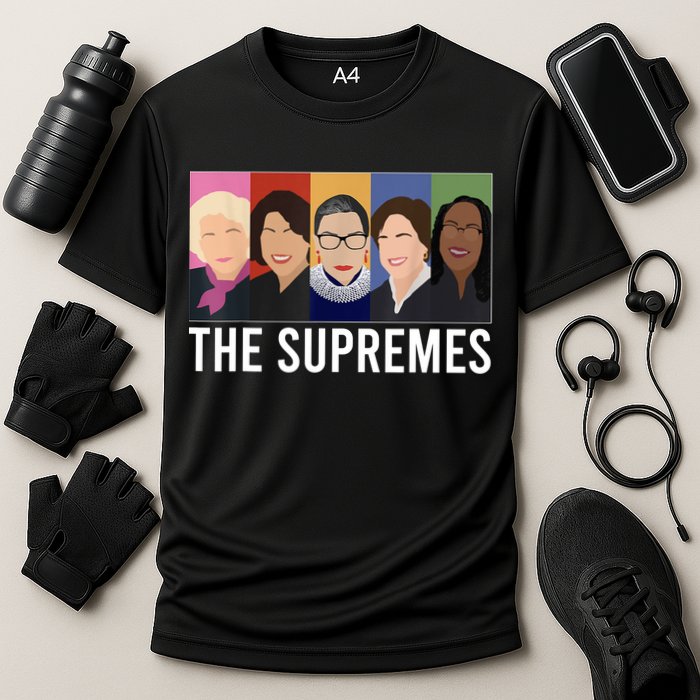 THE SUPREMES Ketanji Brown Jackson RBG Sotomayor Cute Cooling Performance Crew T-Shirt