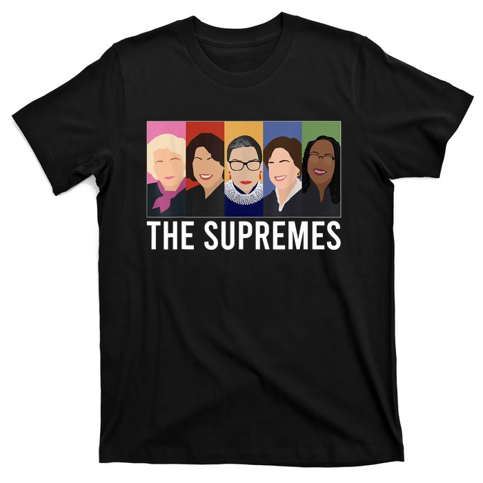 THE SUPREMES Ketanji Brown Jackson RBG Sotomayor Cute T-Shirt