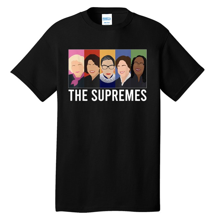 THE SUPREMES Ketanji Brown Jackson RBG Sotomayor Cute Tall T-Shirt